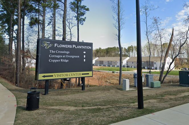Flowers Plantation neighborhood in Clayton, NC