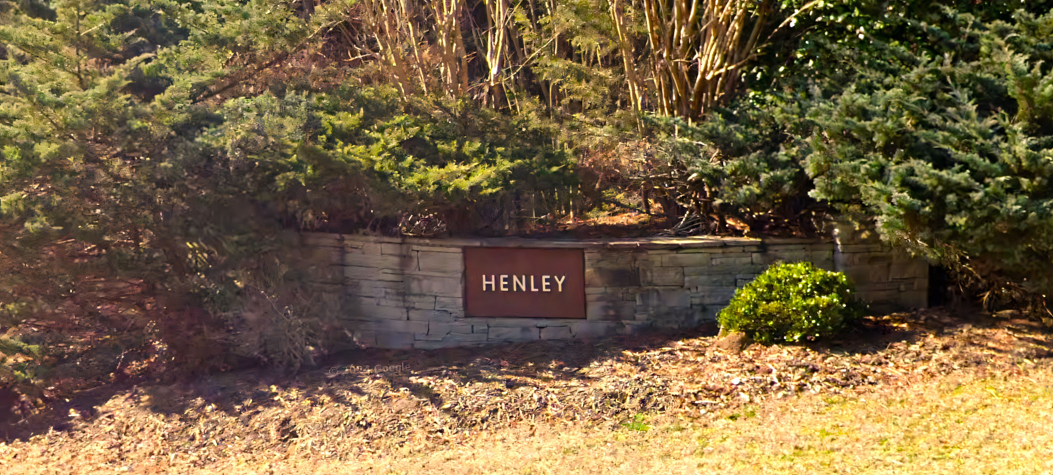Henleys Mill neighborhood in the Raleigh-Durham Triangle, NC