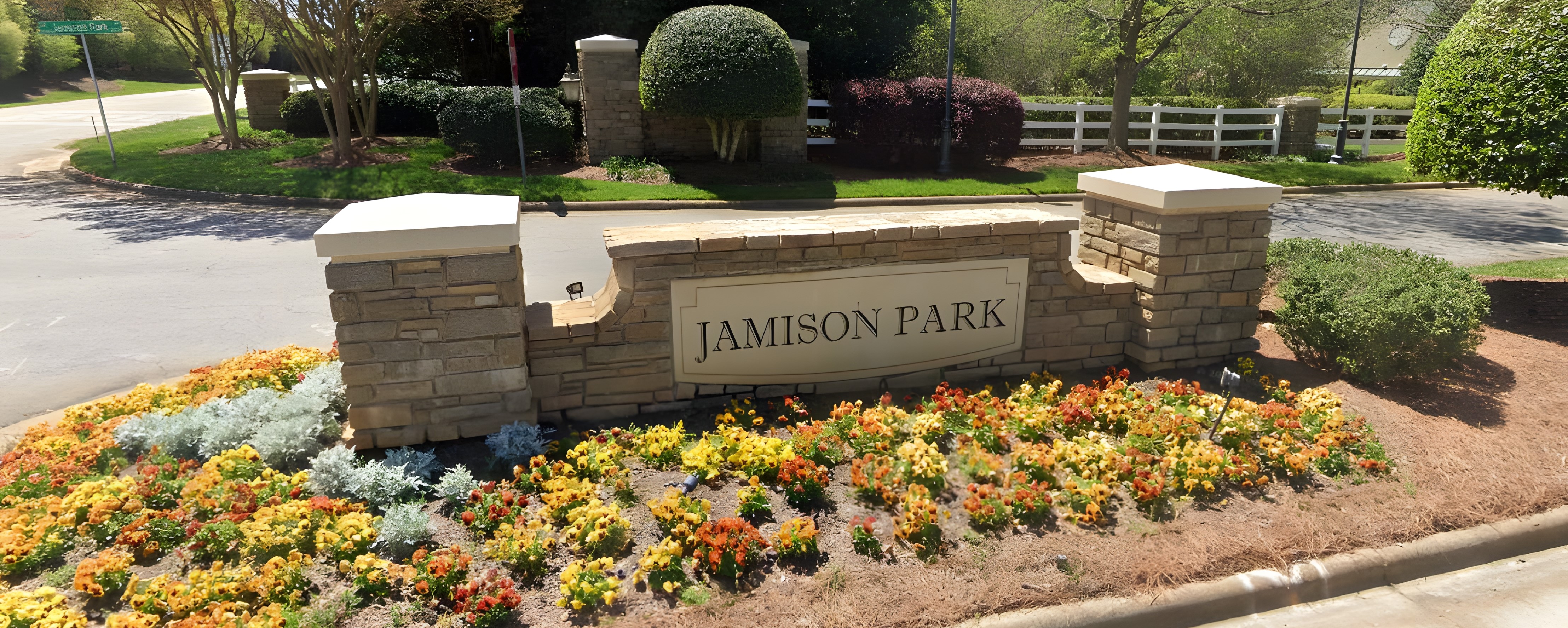 Jamison Park neighborhood in Apex, NC