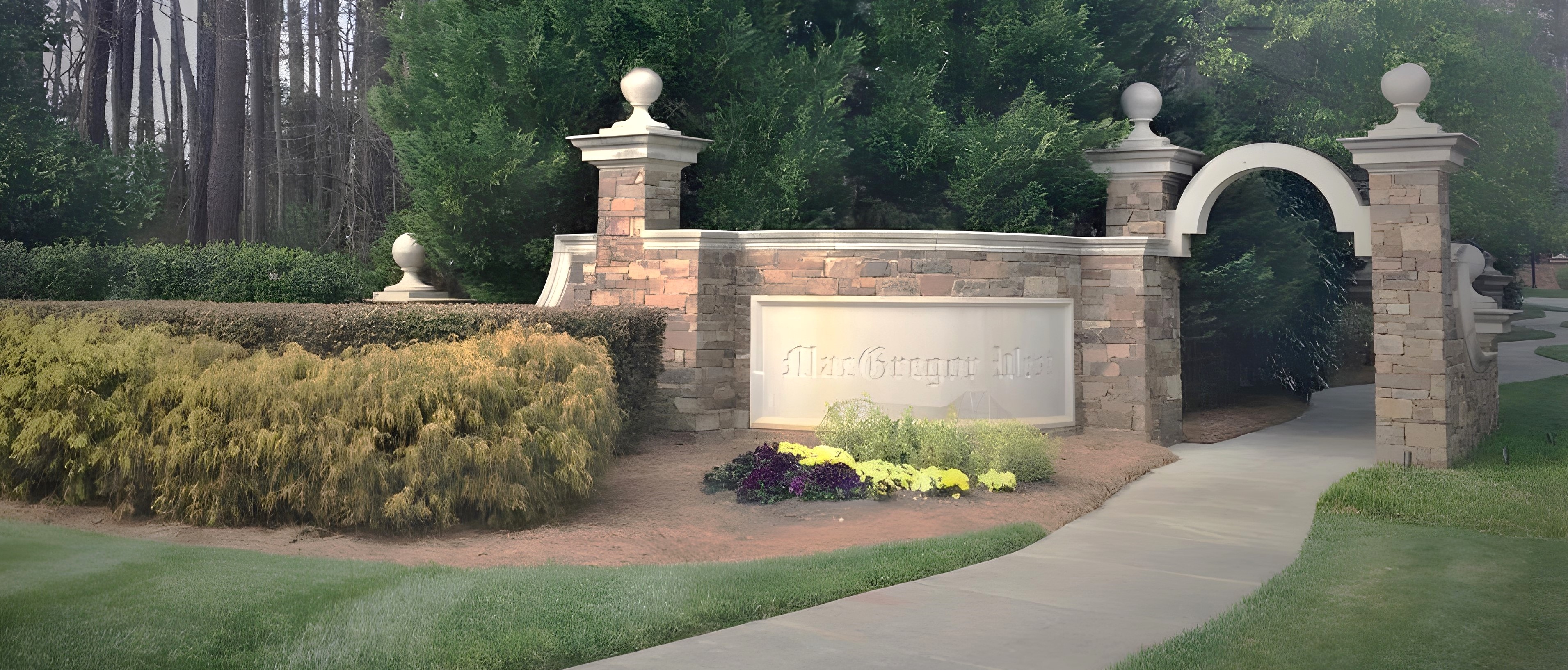 MacGregor West neighborhood in Cary, NC