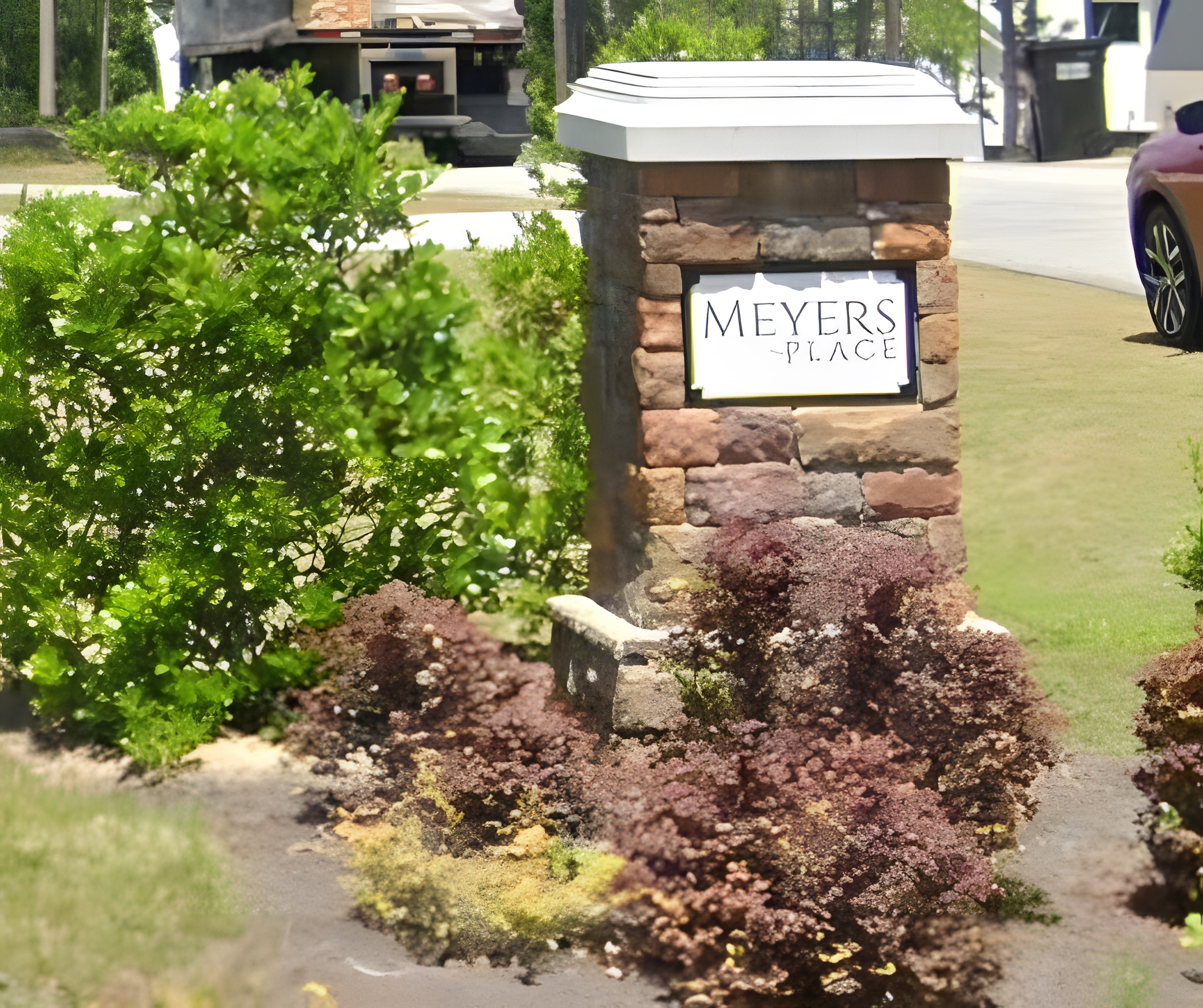 Meyers Place neighborhood in Holly Springs, NC