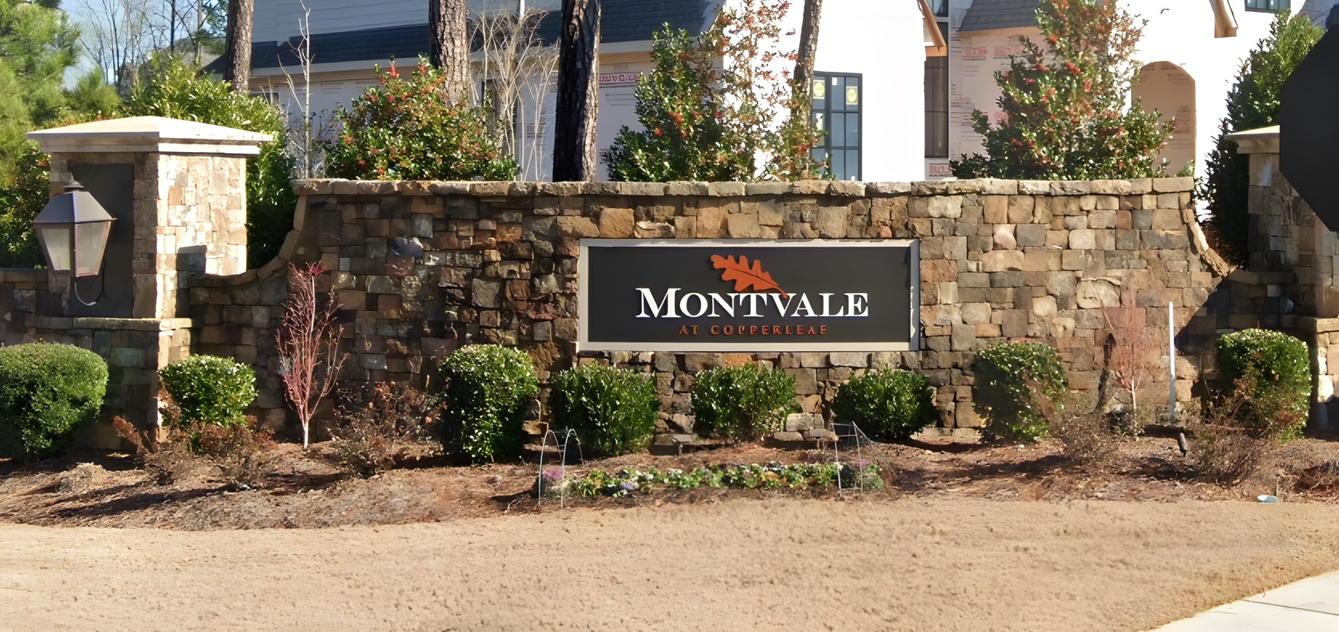 Montvale neighborhood in Cary, NC