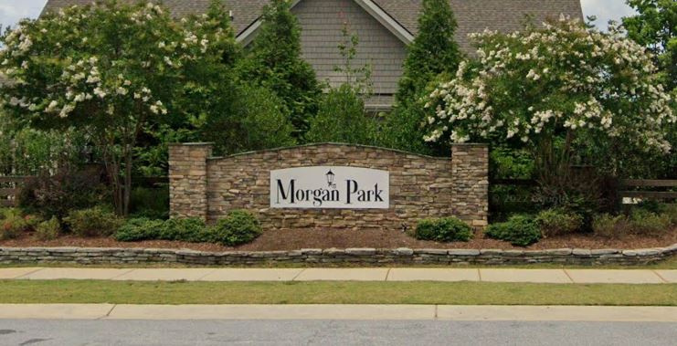 Morgan Park neighborhood in Holly Springs, NC
