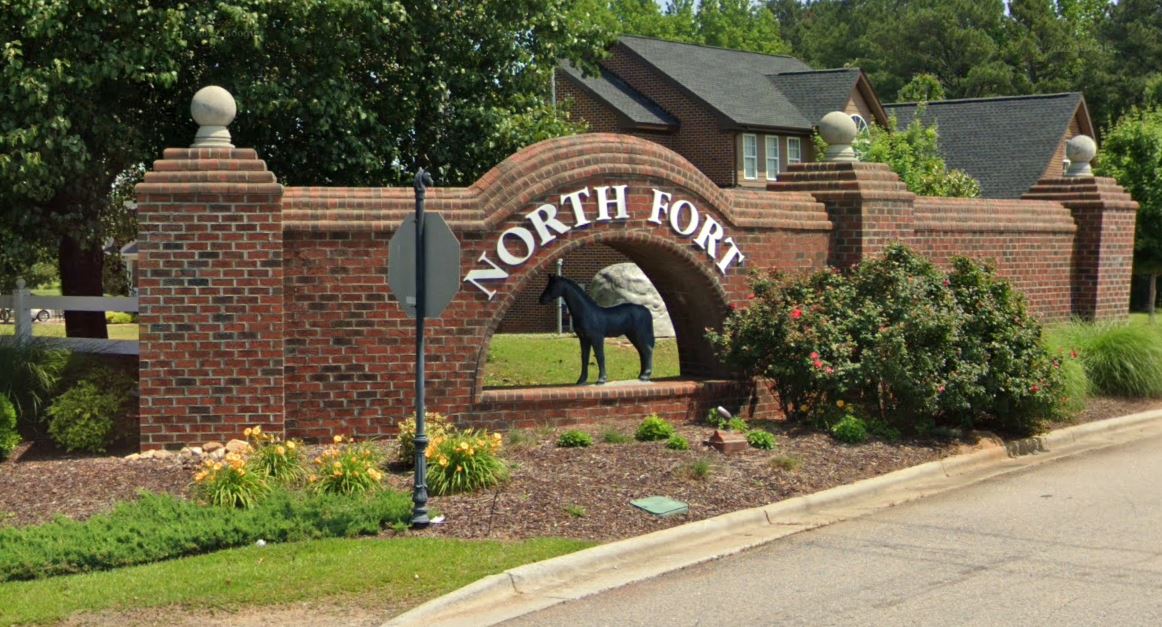 North Fort neighborhood in Clayton, NC
