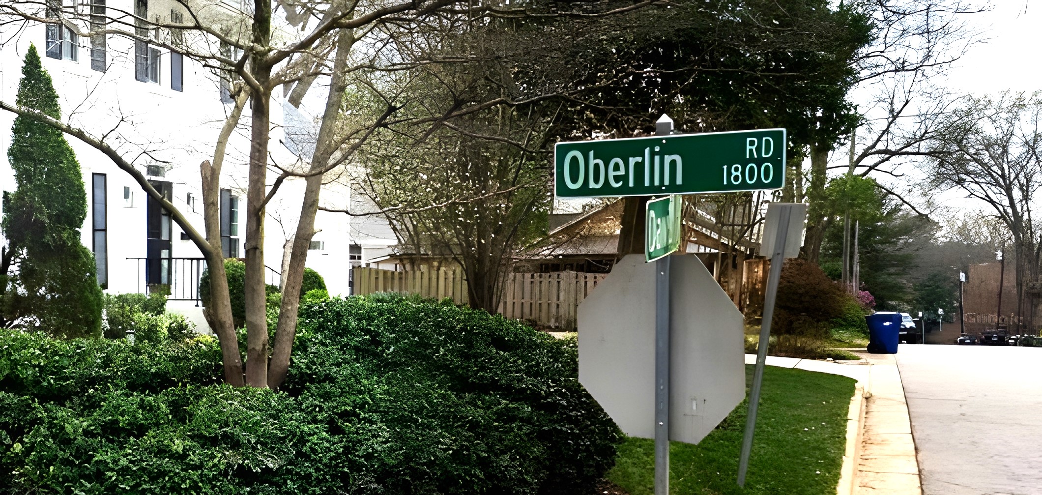 Oberlin neighborhood in Raleigh, NC