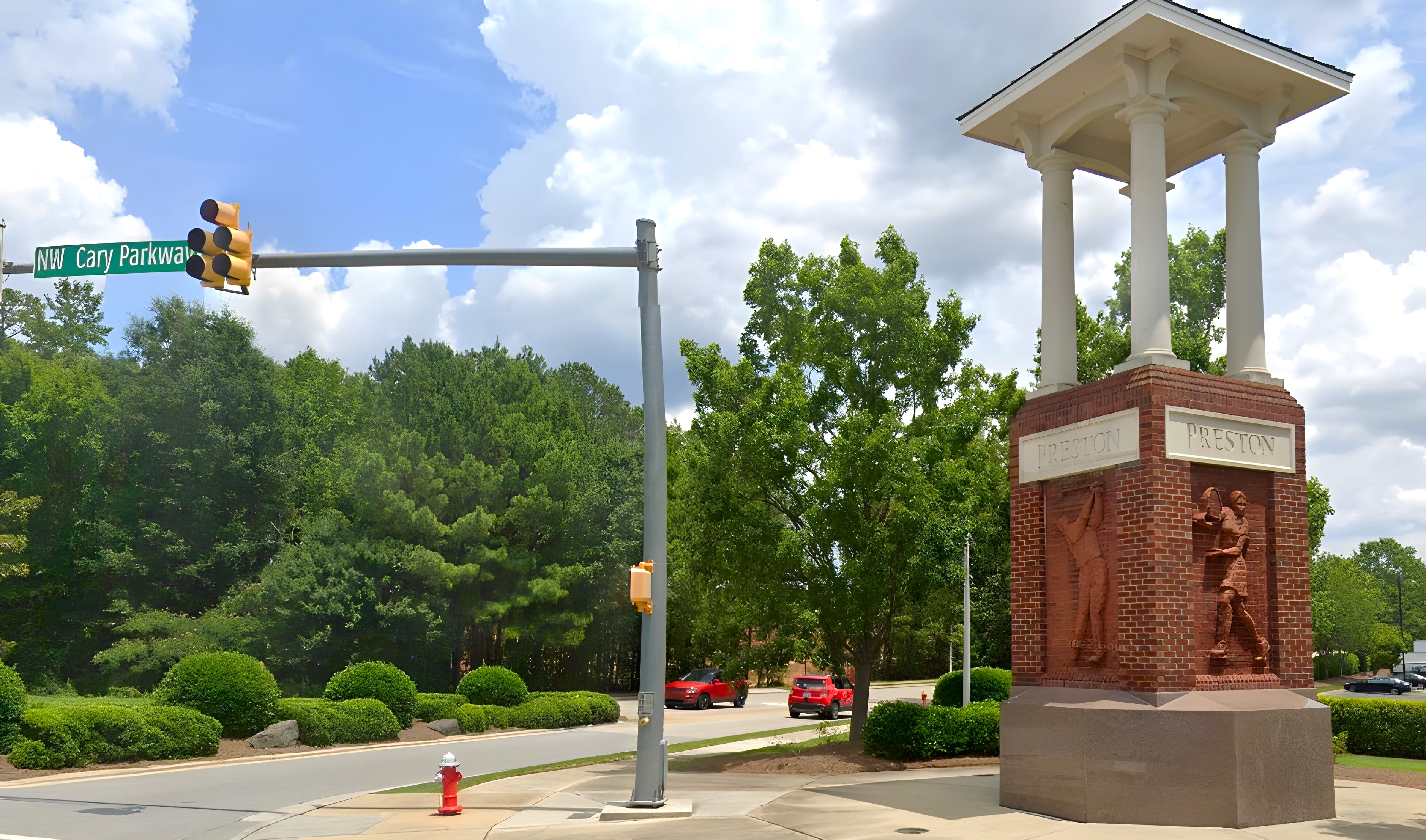 Prestonwood Country Club neighborhood in Morrisville, NC