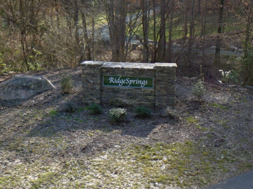 Ridge Springs neighborhood in Chapel Hill, NC