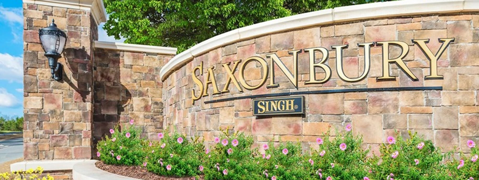 Saxonbury neighborhood in Cary, NC