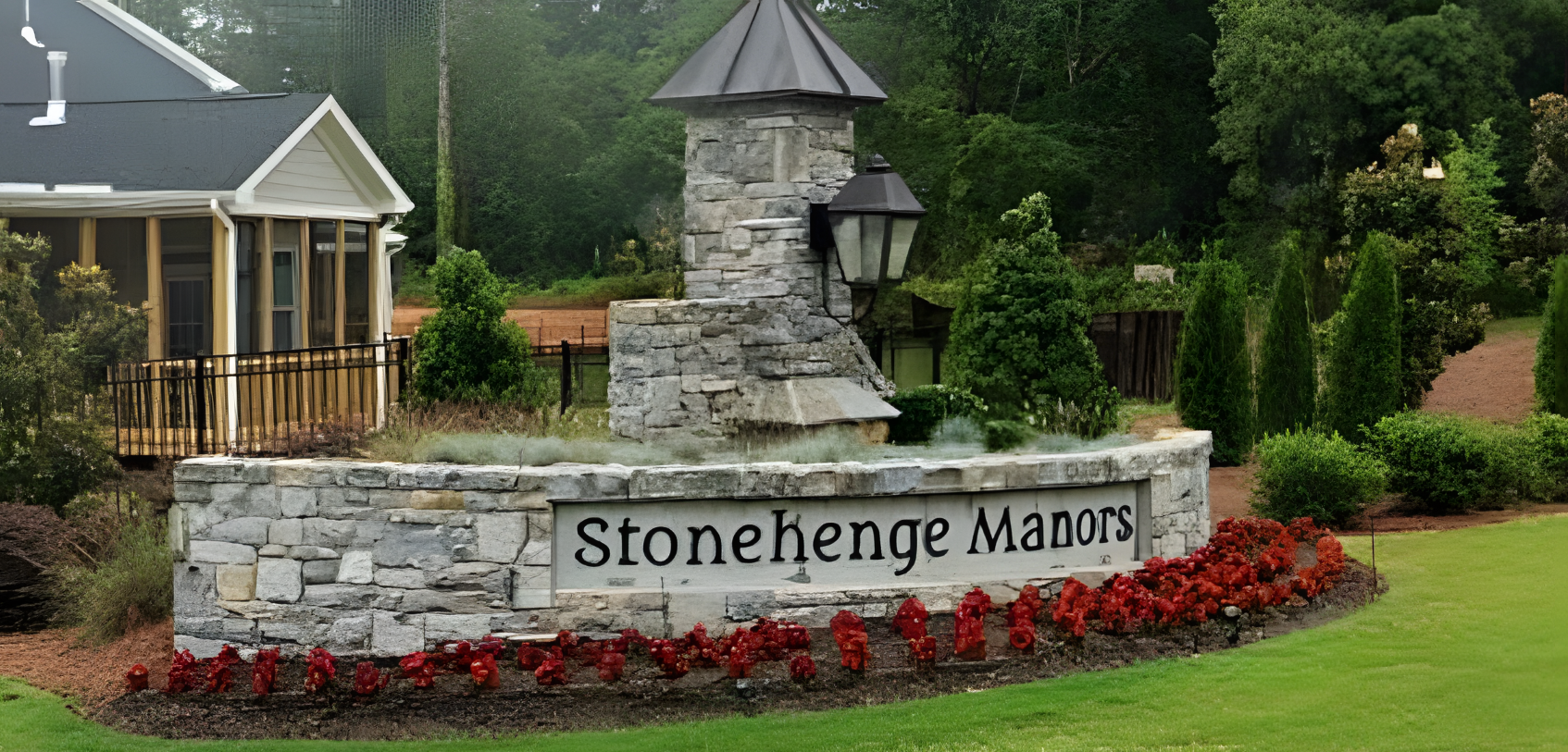 Stonehenge Park neighborhood in the Raleigh-Durham Triangle, NC