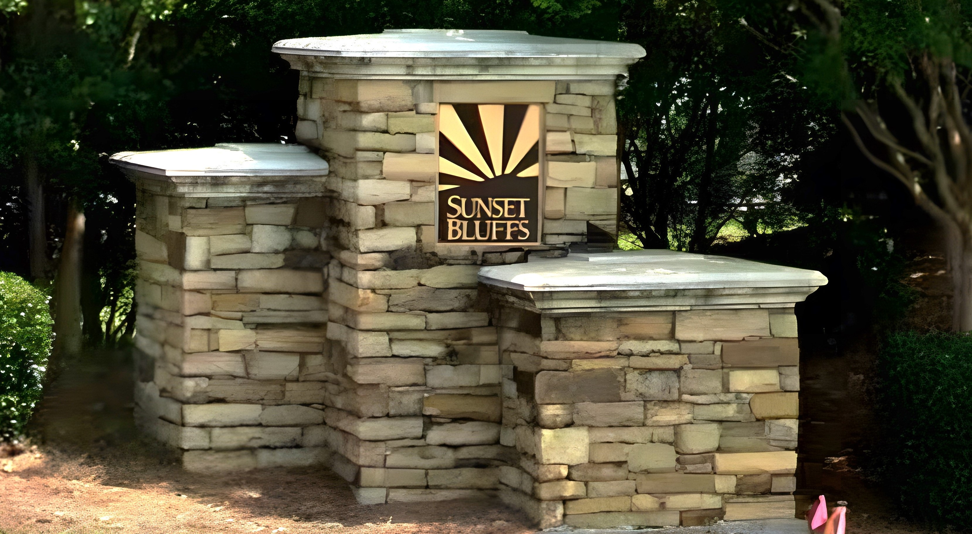 Sunset Bluffs neighborhood in Fuquay-Varina, NC