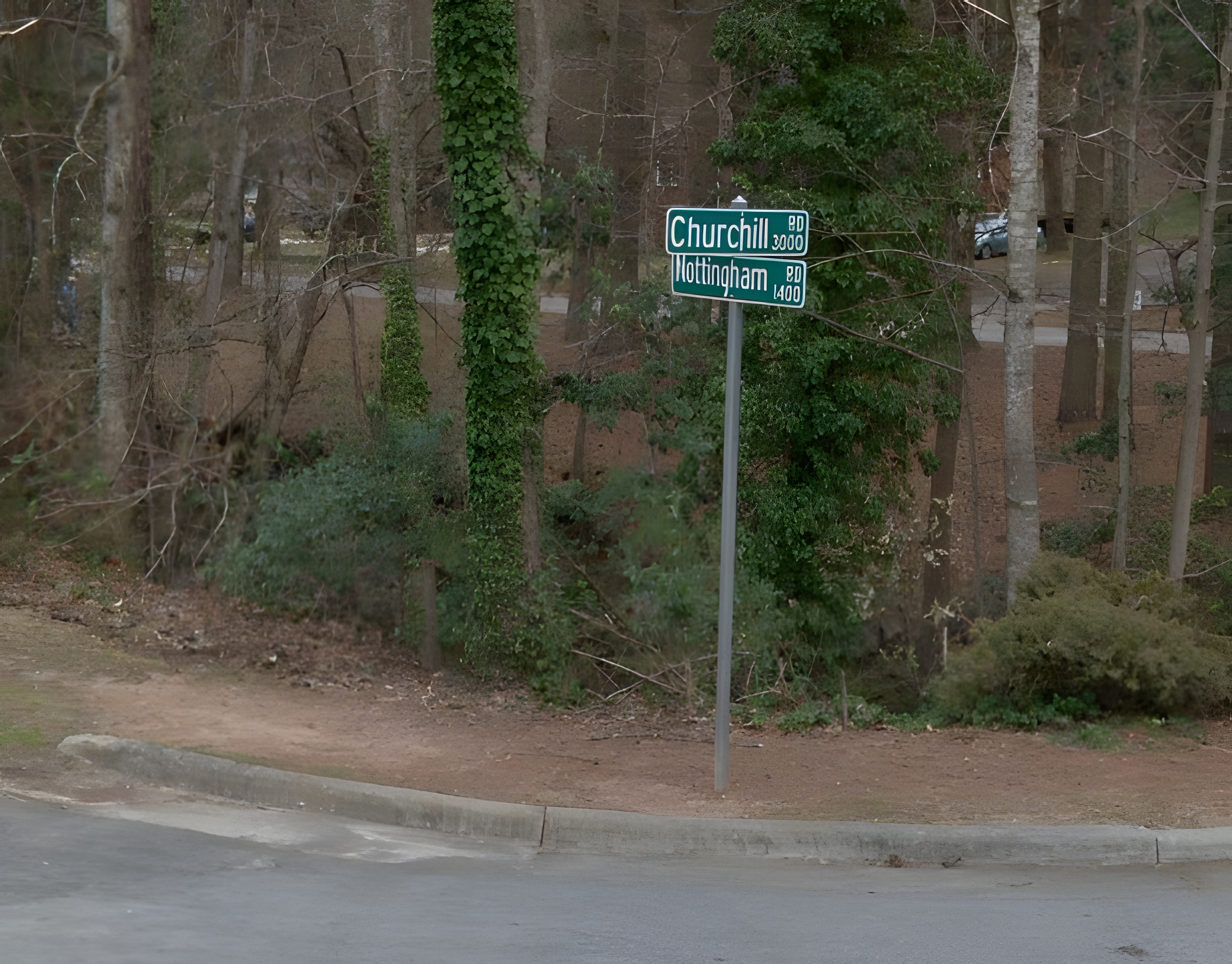 Sunset Hills neighborhood in Raleigh, NC