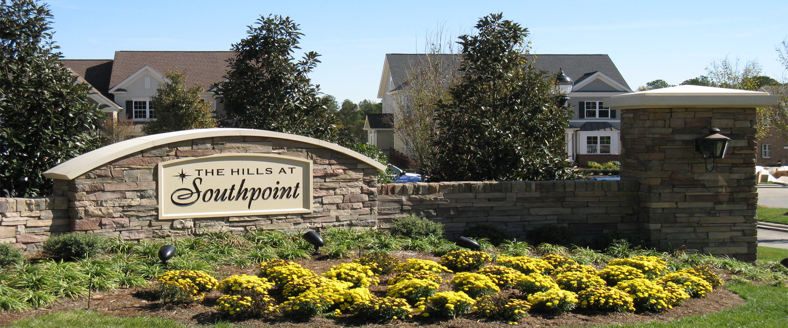 The Hills at Southpoint neighborhood in Durham, NC