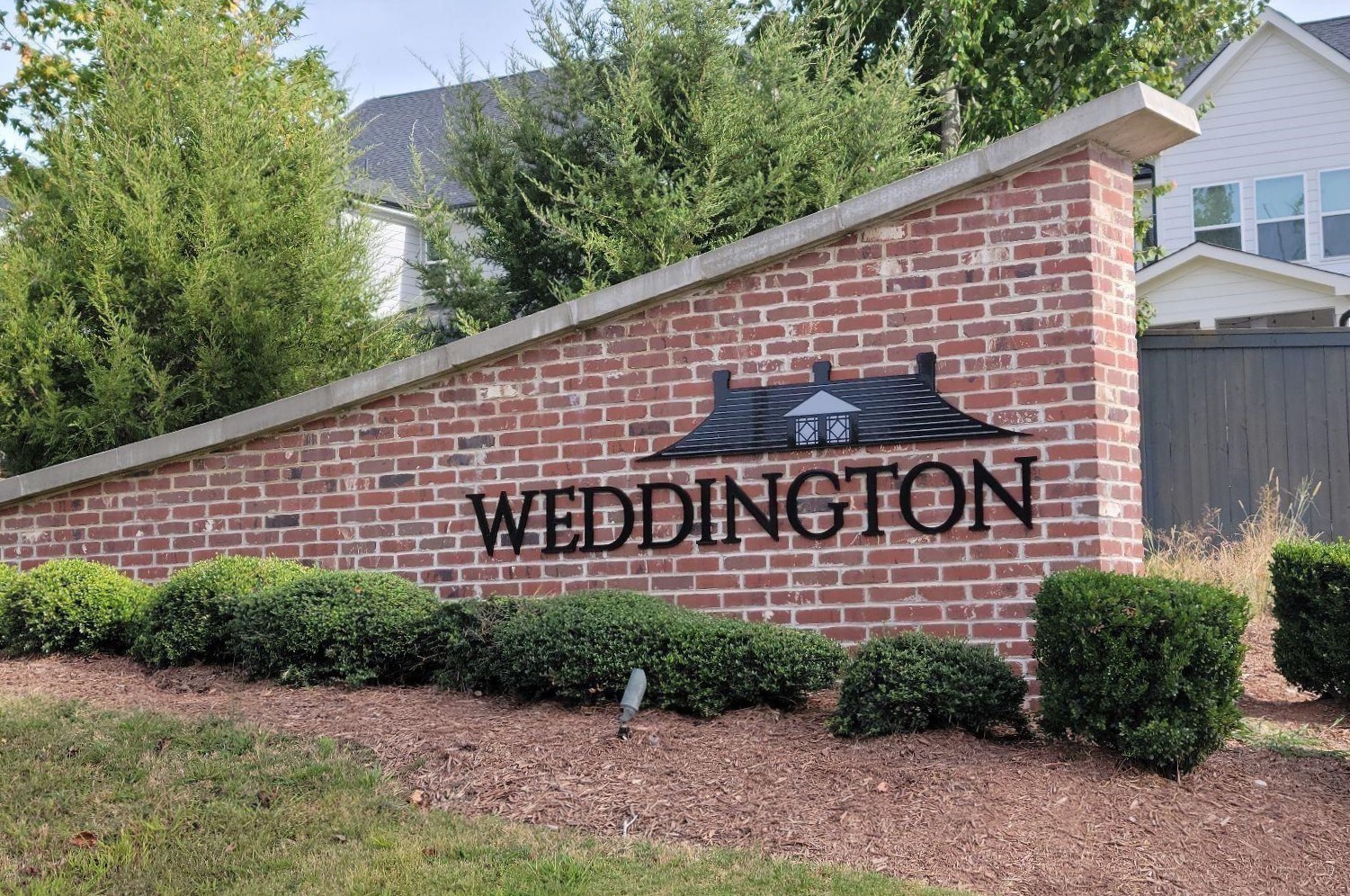Weddington neighborhood in Apex, NC