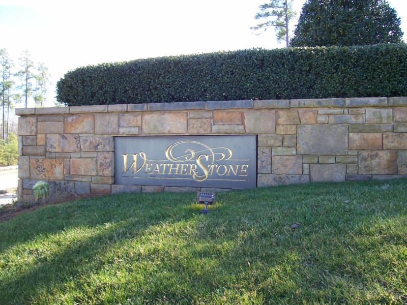 Weatherstone neighborhood in Cary, NC