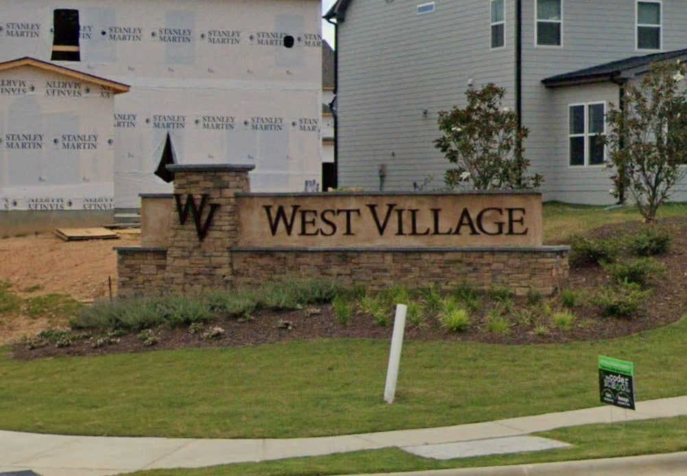 West Village neighborhood in Apex, NC