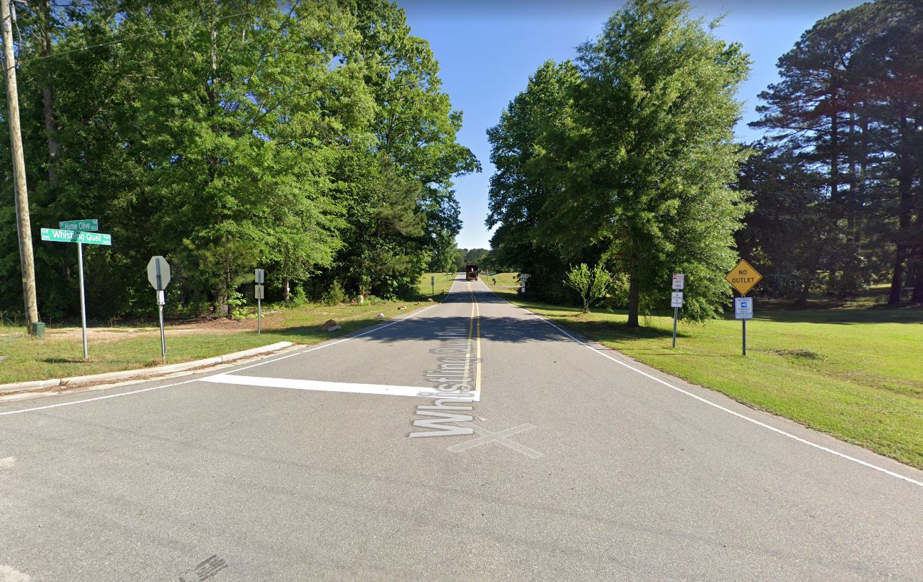Whistling Quail neighborhood in Apex, NC