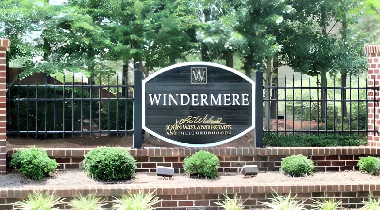 Windermere neighborhood in Cary, NC