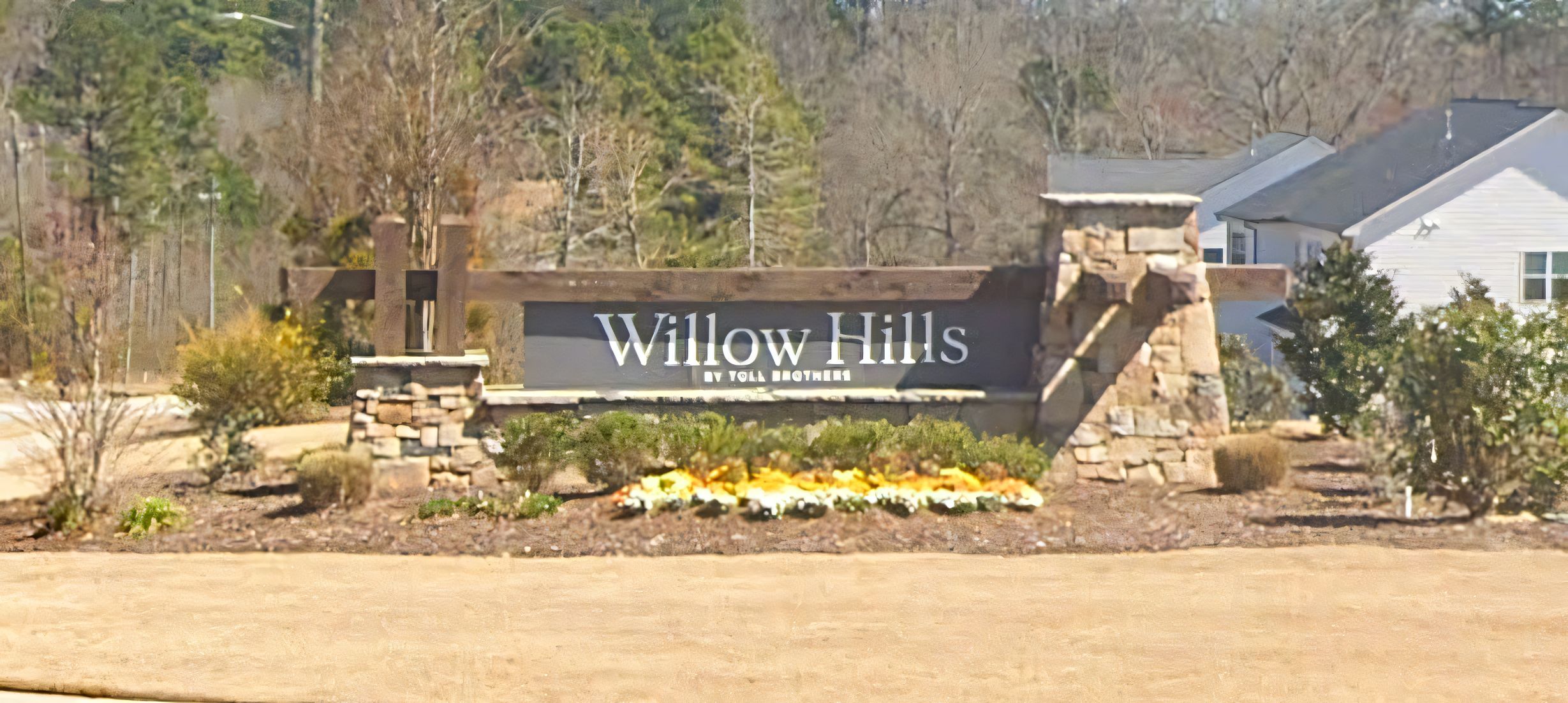 Willow Hills neighborhood in Apex, NC