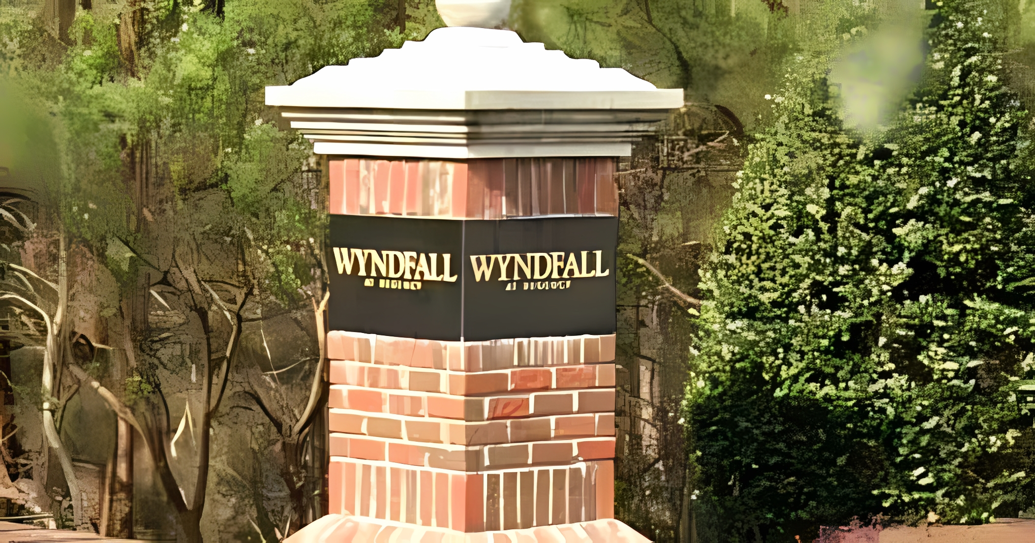 Wyndfall neighborhood in Cary, NC