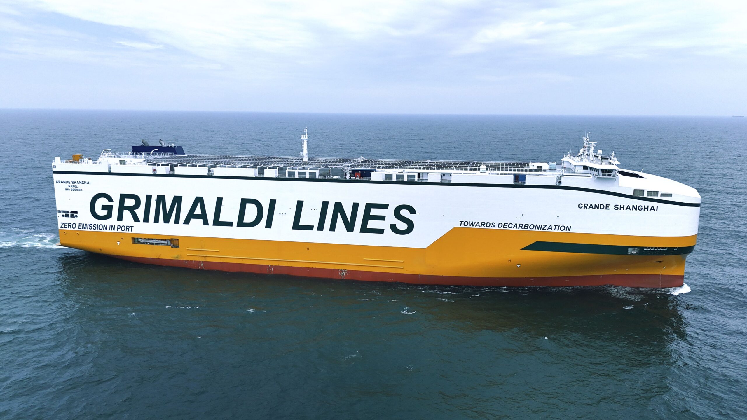 Grimaldi Launches Ammonia-Ready Car Carrier ‘Grande Shanghai’ in China