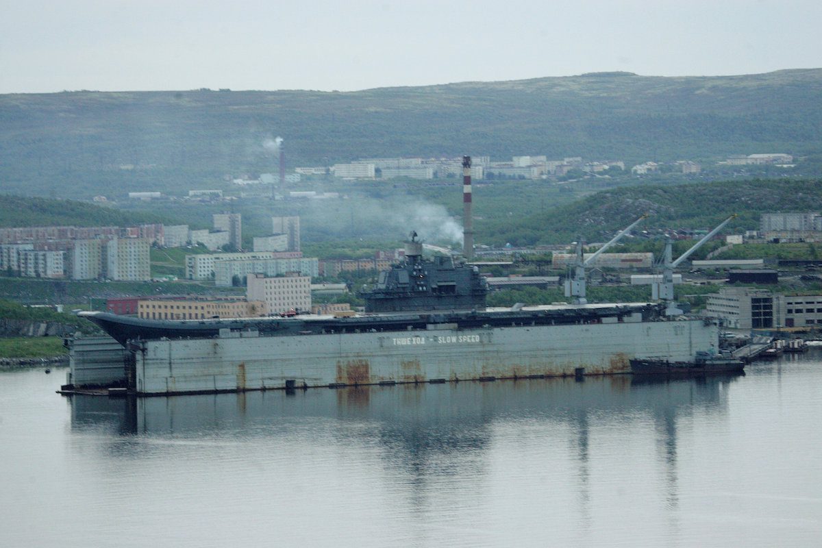 Russia’s Lone Aircraft Carrier Likely to be Scrapped or Sold, Says Shipbuilding Chief