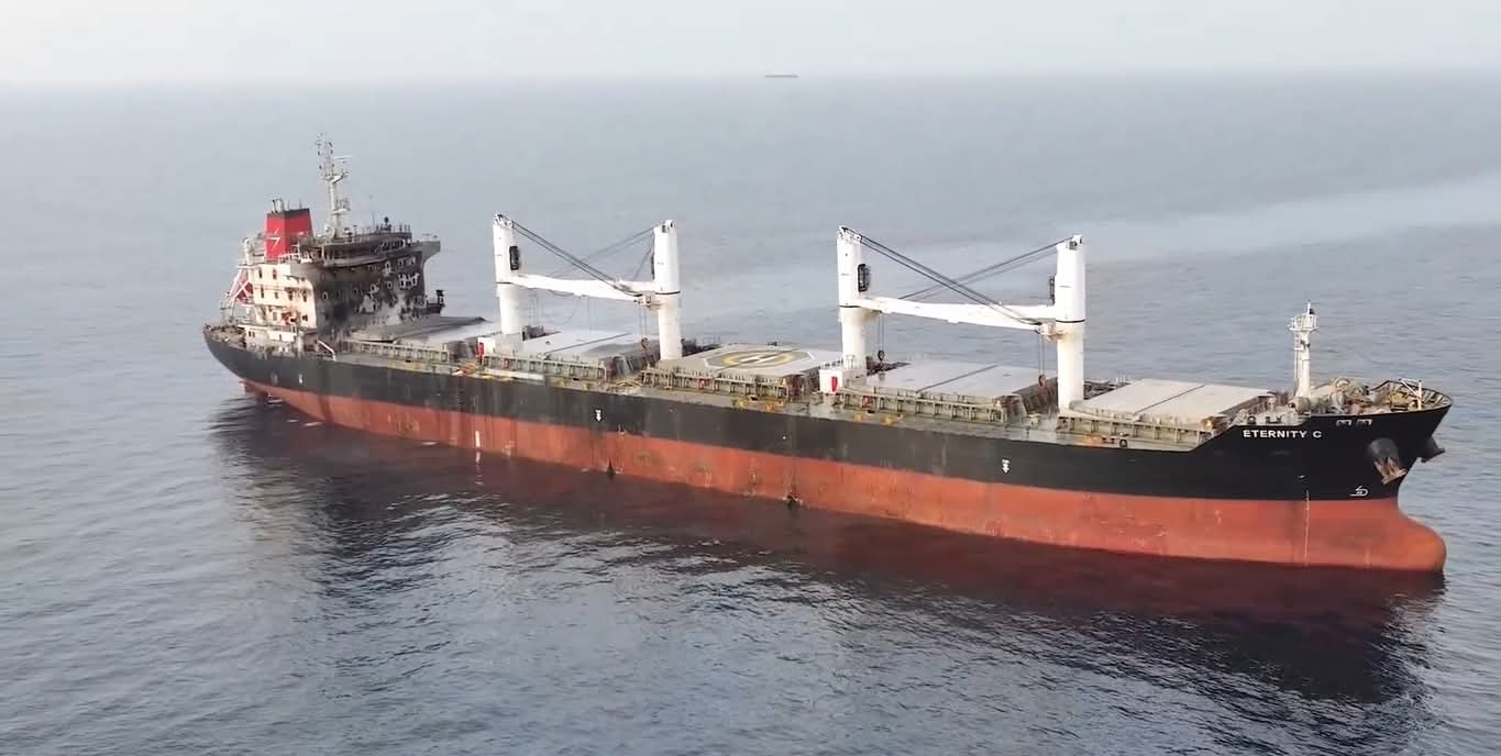 Houthi Militants Release Video of Kidnapped ETERNITY C Crew Members