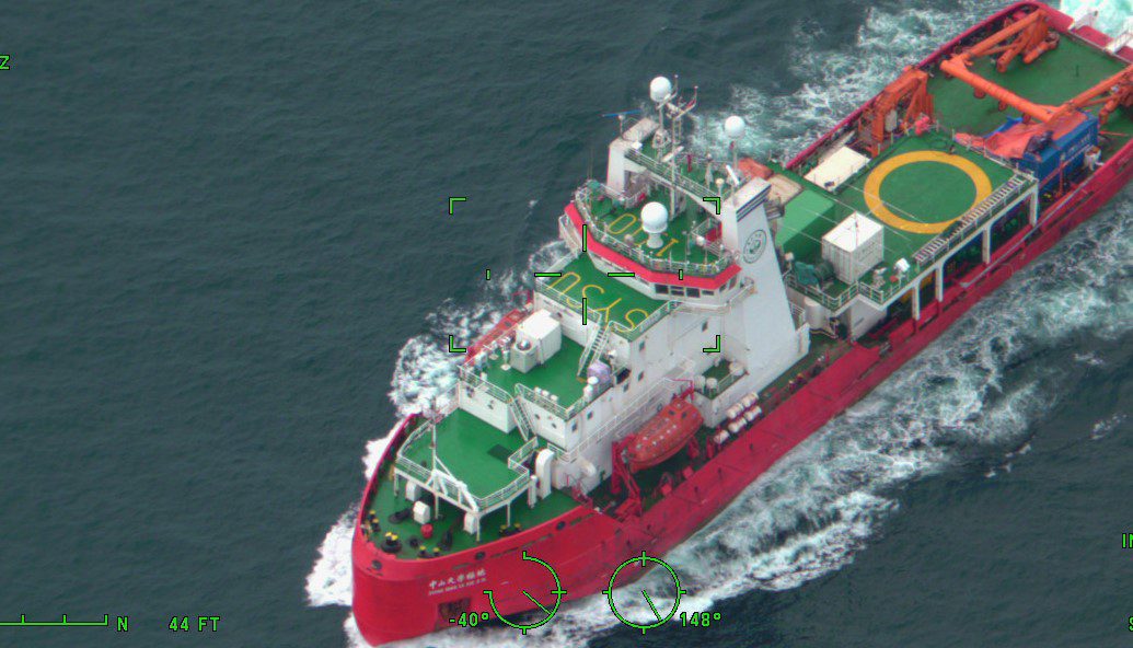 U.S. Coast Guard Monitors Unprecedented Chinese Icebreaker Flotilla Near Alaska