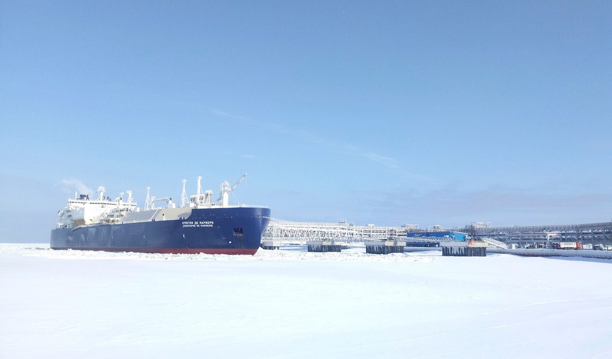 Fourth Restricted Gas Ship Seen Near Sanctioned Arctic LNG Plant