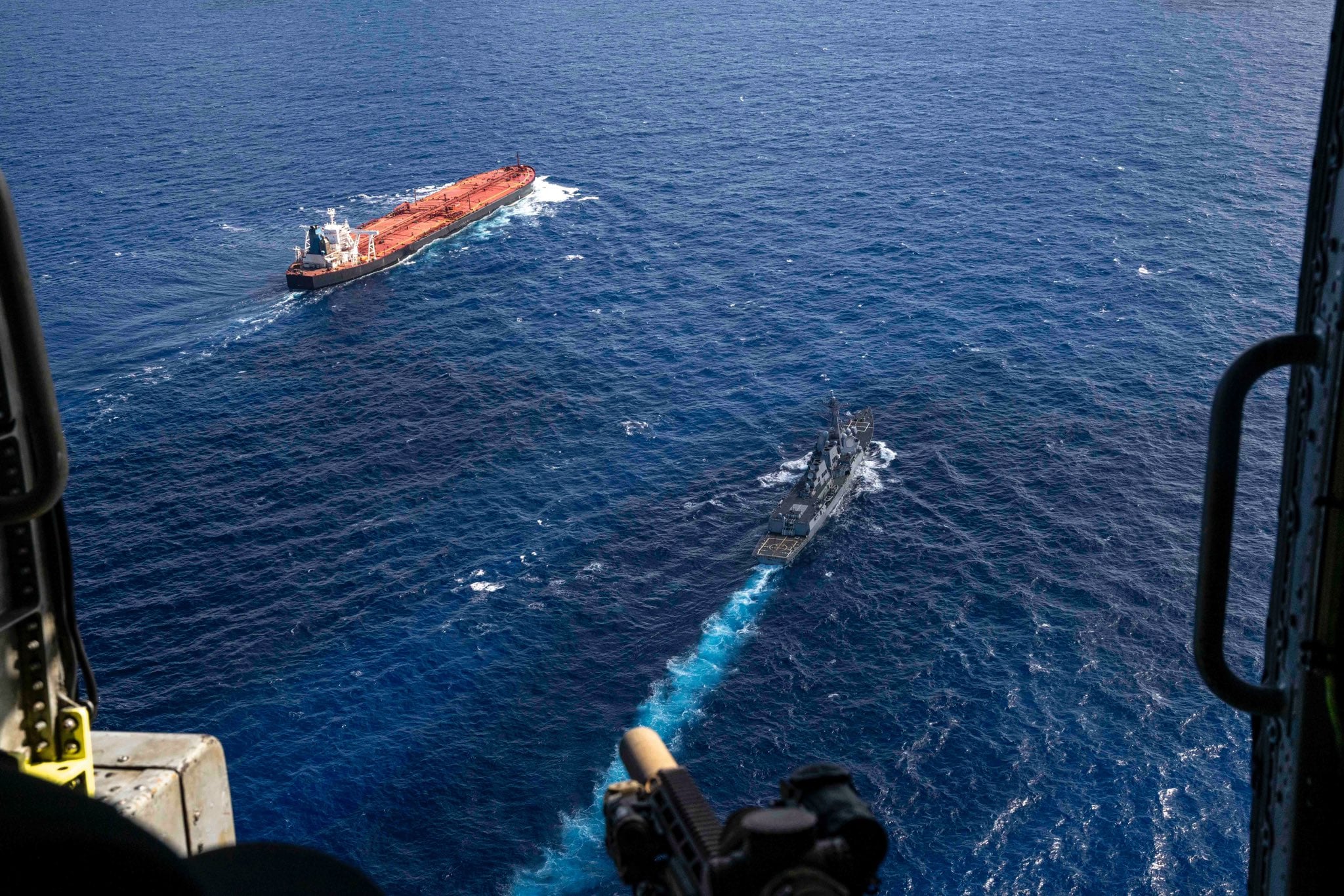 U.S. Boards Shadow Fleet Tanker ‘Veronica III’ in Indian Ocean