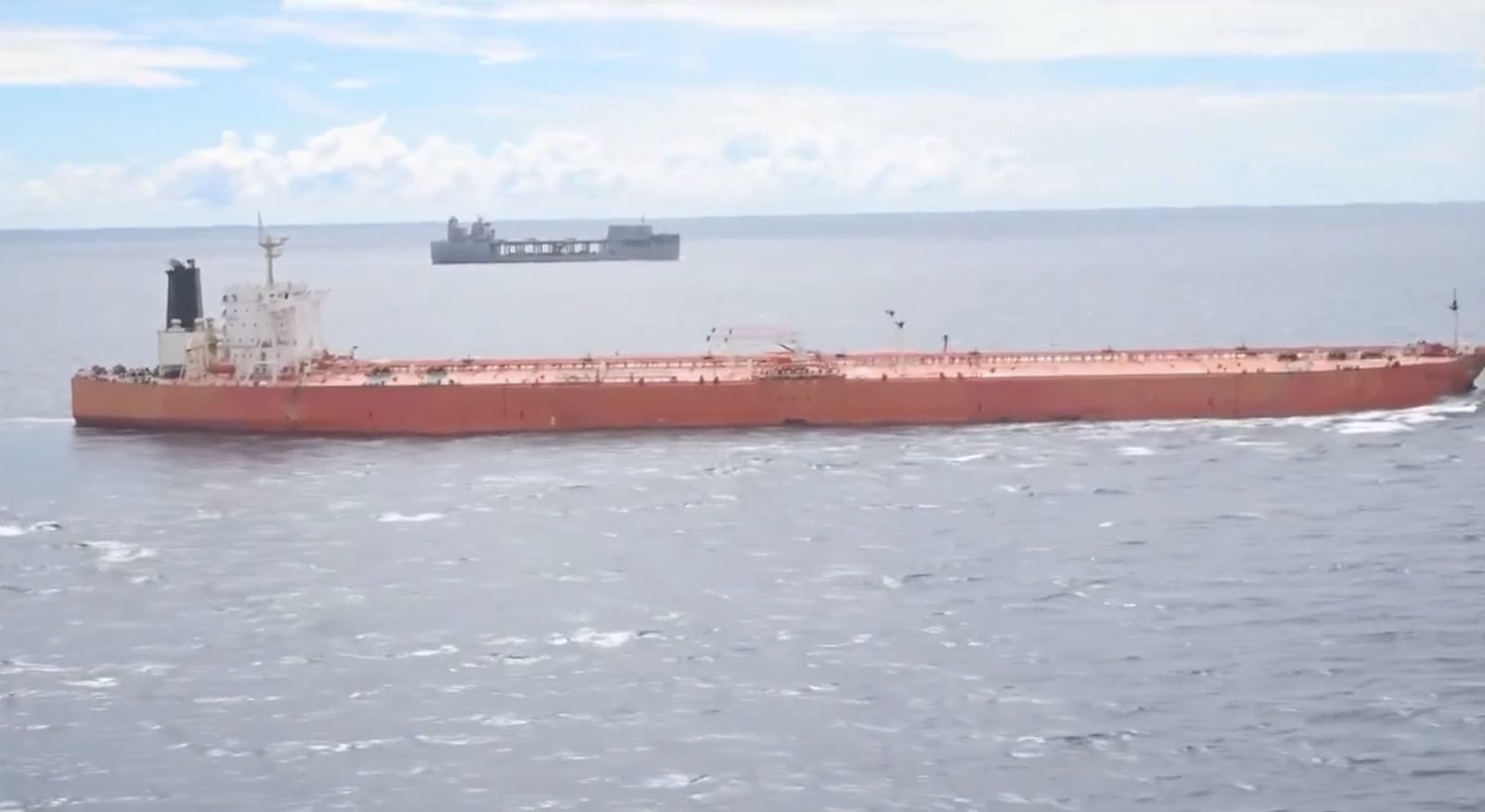 U.S. Forces Board Sanctioned Tanker in Indo-Pacific as Iran Crackdown Expands Beyond Hormuz