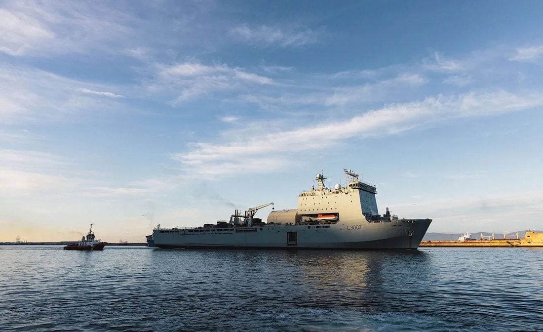 Royal Navy Deploys Mine-Hunting Mothership for  Potential Hormuz Mission