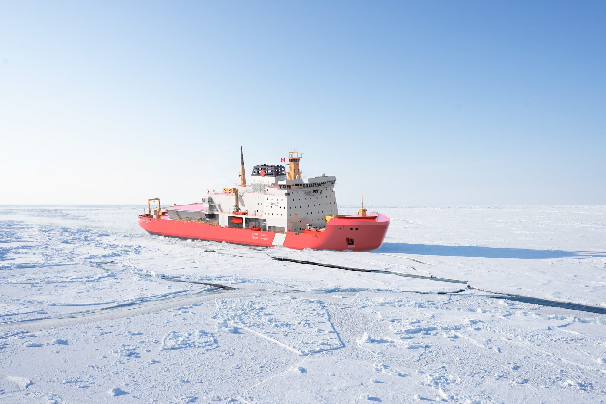 Seaspan Marks Rapid Progress on Canadian Polar Icebreaker Amid Arctic Shipbuilding Push