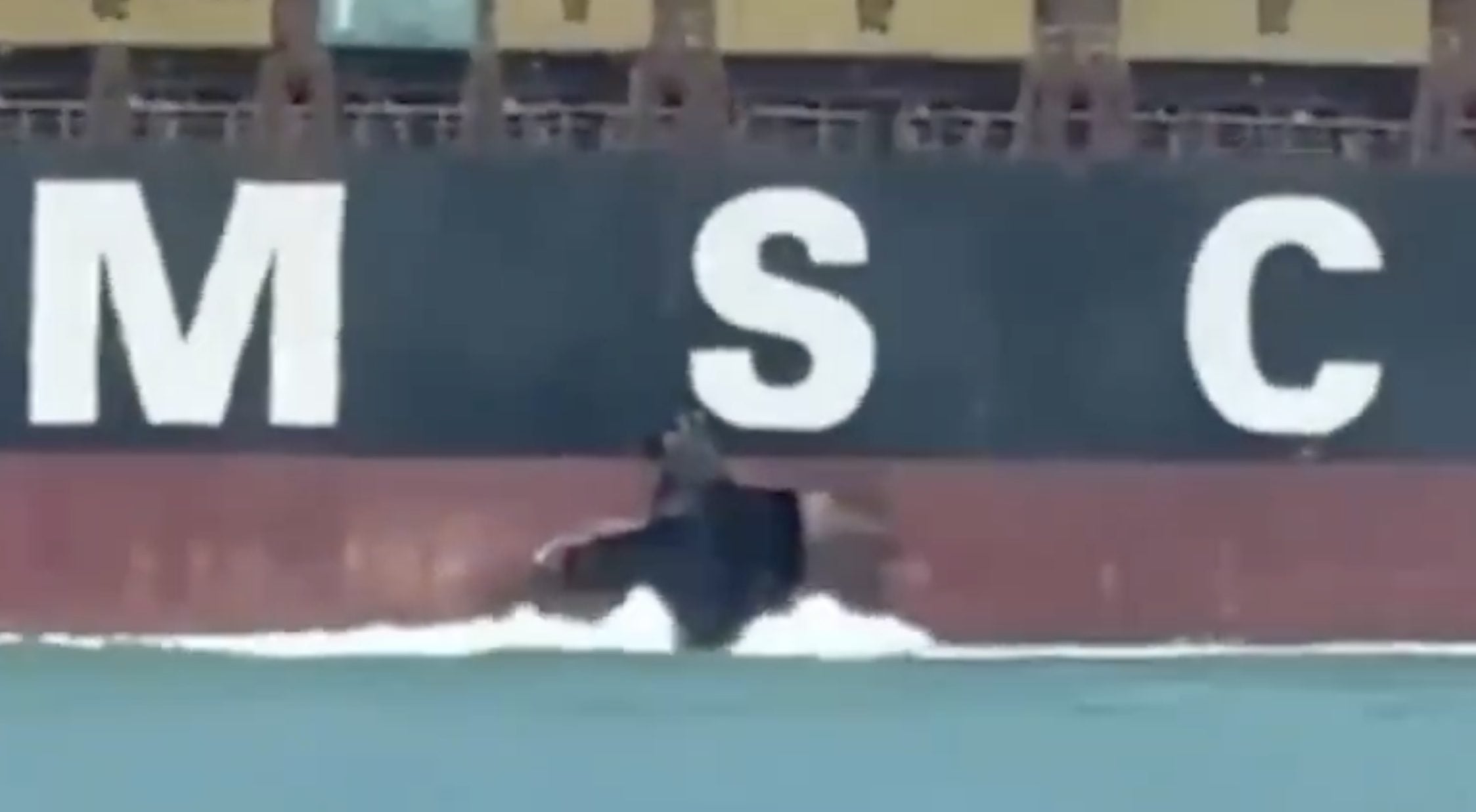 MSC Containership Damaged in Apparent Attack Off Iraq
