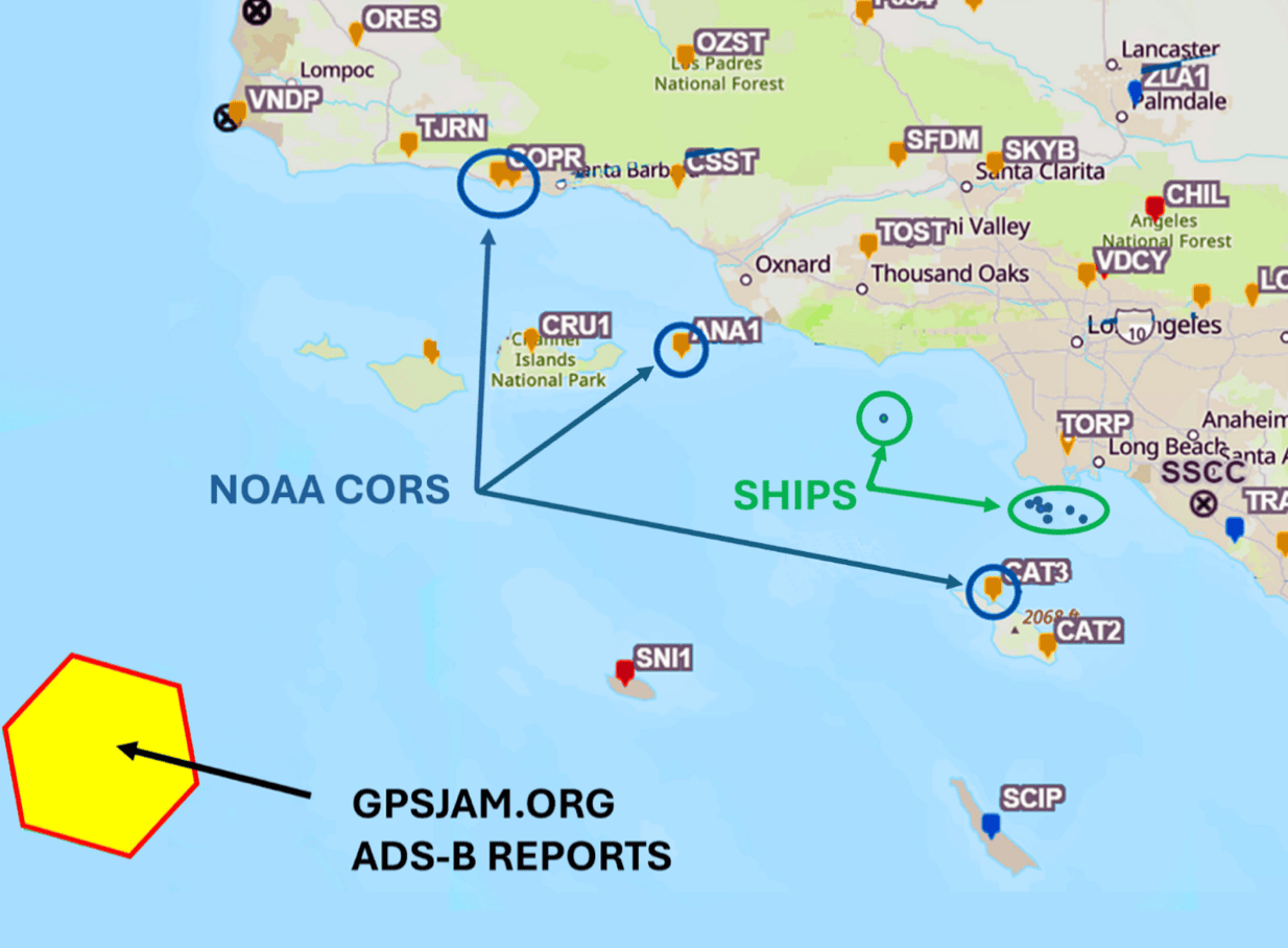 GPS Interference Off California Offers Warning for Global Shipping