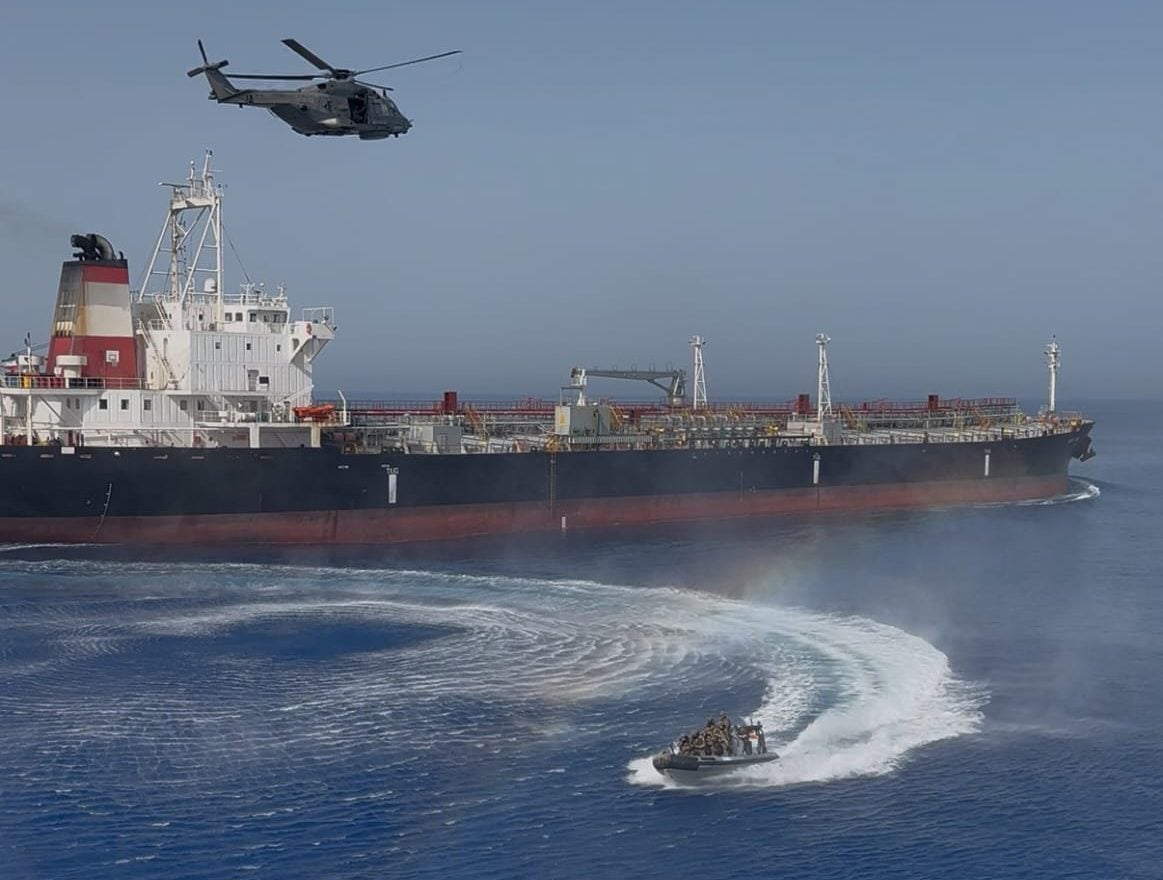 EU Naval Force Boards Sanctioned Russian Shadow Fleet Tanker Over Suspected False Flag