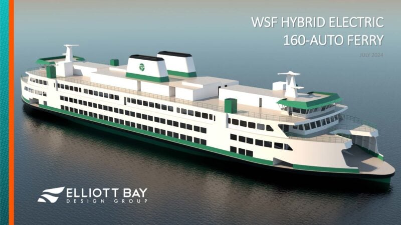 Eastern Shipbuilding Starts Construction on Washington State’s New Hybrid-Electric Ferries as Third Vessel Confirmed