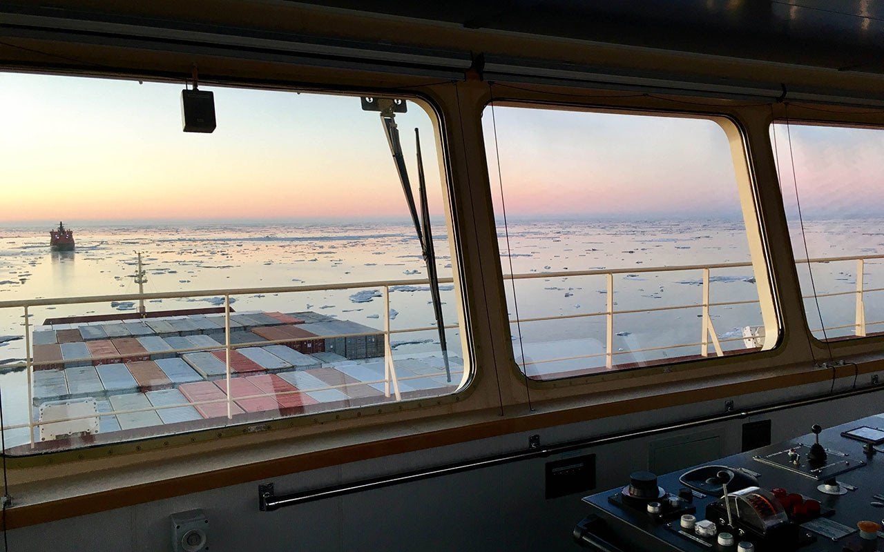South Korea Tests Arctic Shipping Route to Europe