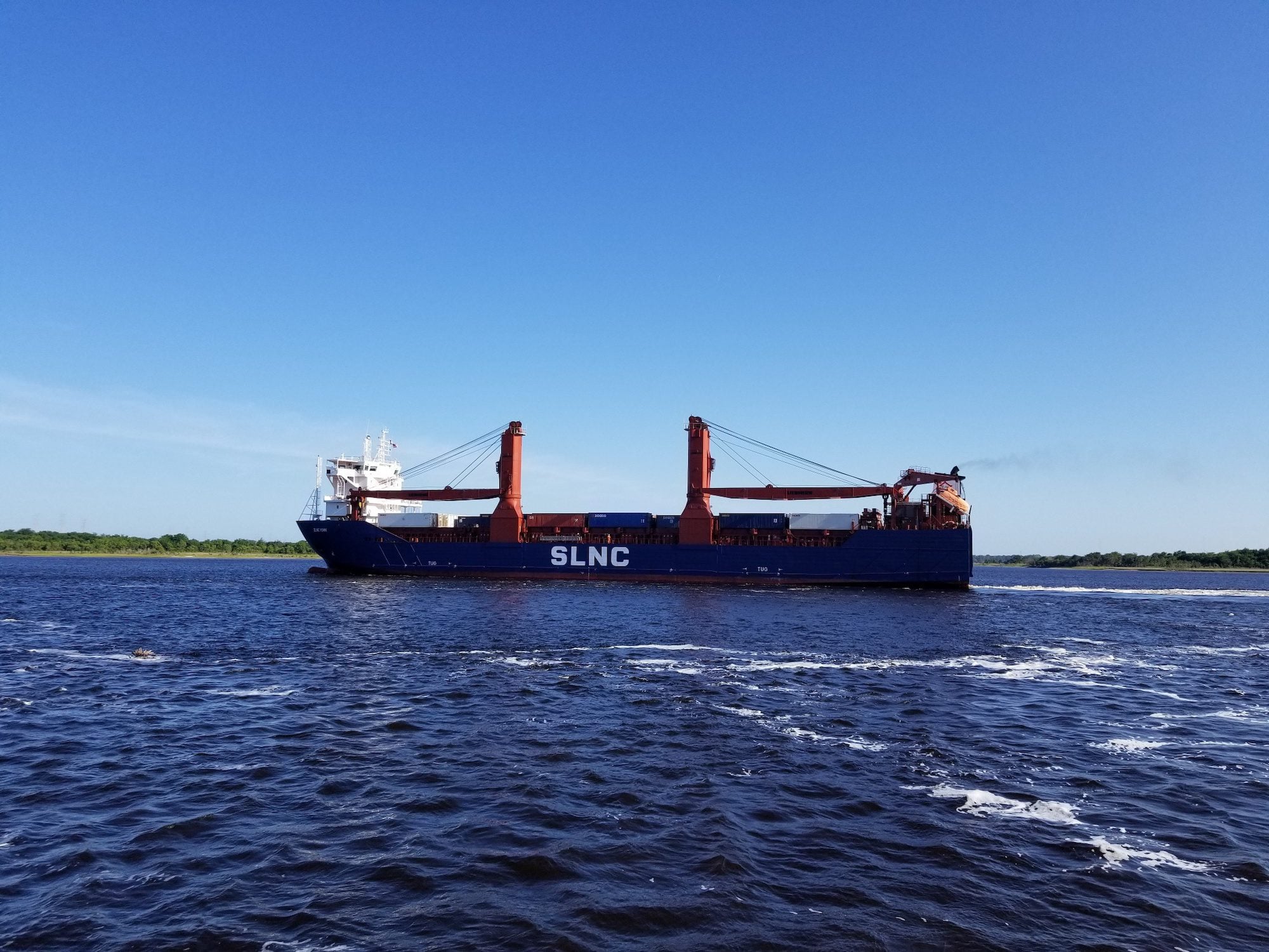 US-Flagged Cargo Ship SLNC York Evacuated After Taking on Water in Pacific