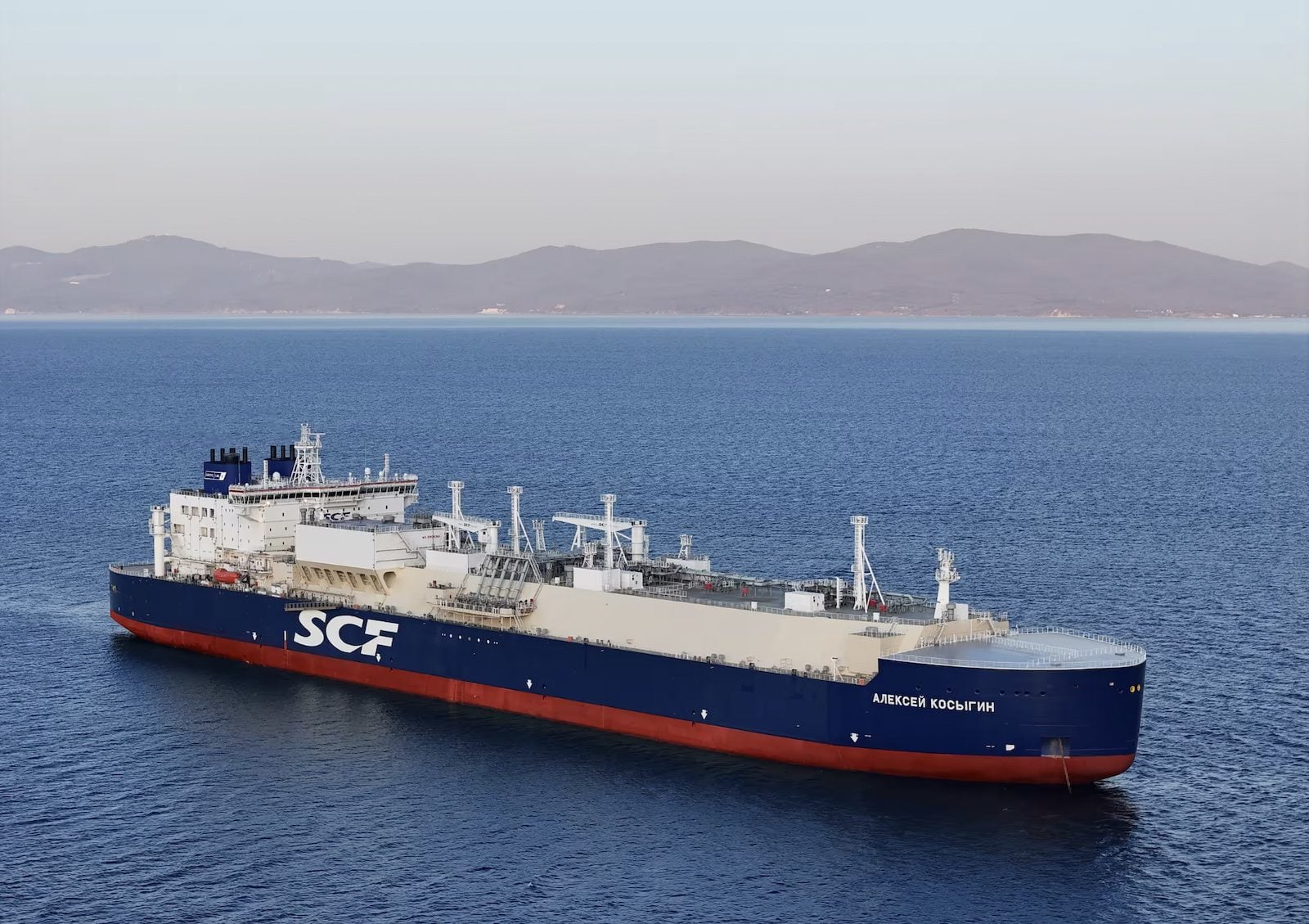 Russian Arctic LNG Carrier ‘Alexey Kosygin’ May Be Awaiting Repairs at Chinese Shipyard
