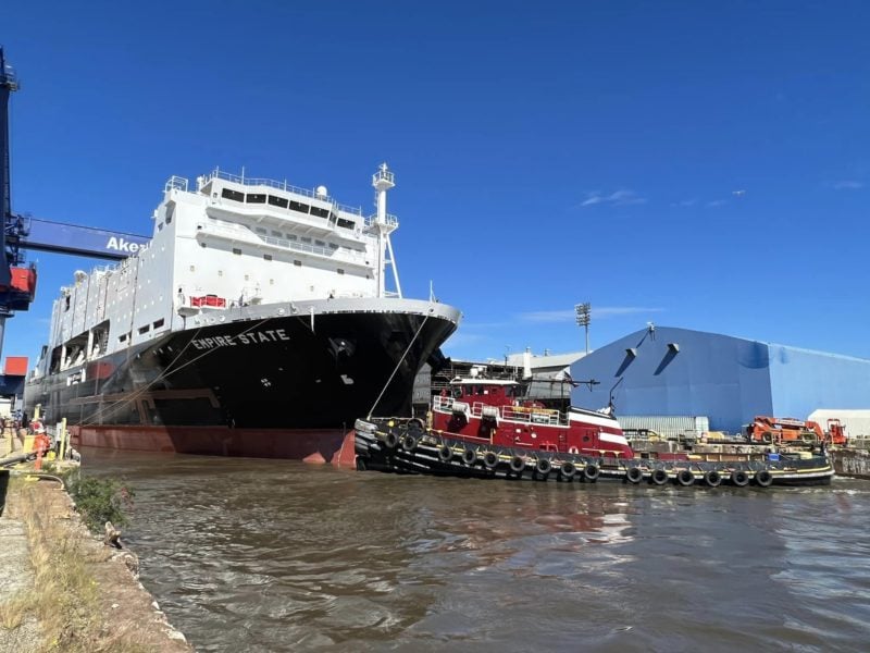 MARAD Says No Other Suitable Ship Available for Classified Empire State VII Mission