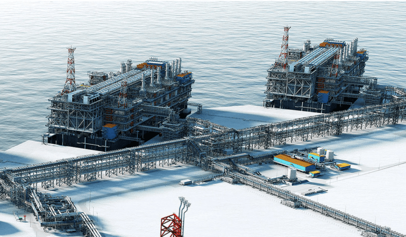 Russia’s Arctic LNG 2 Seeks $1 Billion in Damages From South Korea’s Hanwha