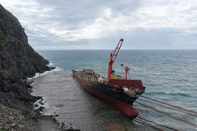 MSC Baltic III Wreck Pulled Toward Shore as Removal Advances