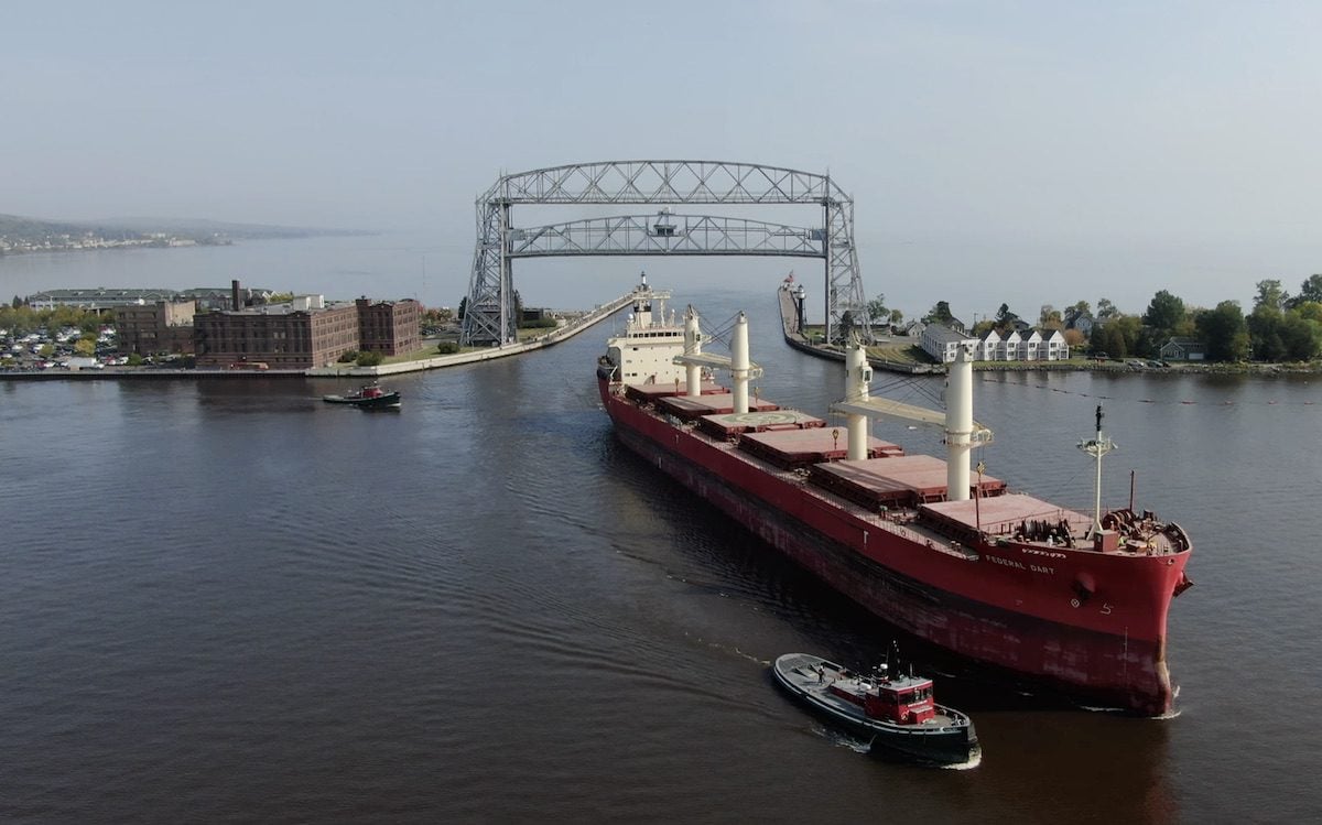US Tariffs Threaten Great Lakes Shipping Tied To Canada Trade