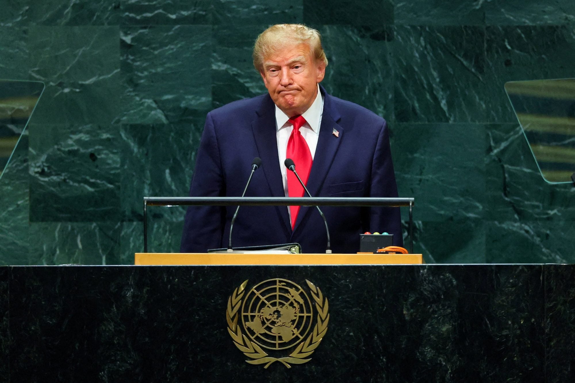 Trump Takes Aim at IMO Shipping Carbon Plan at UN