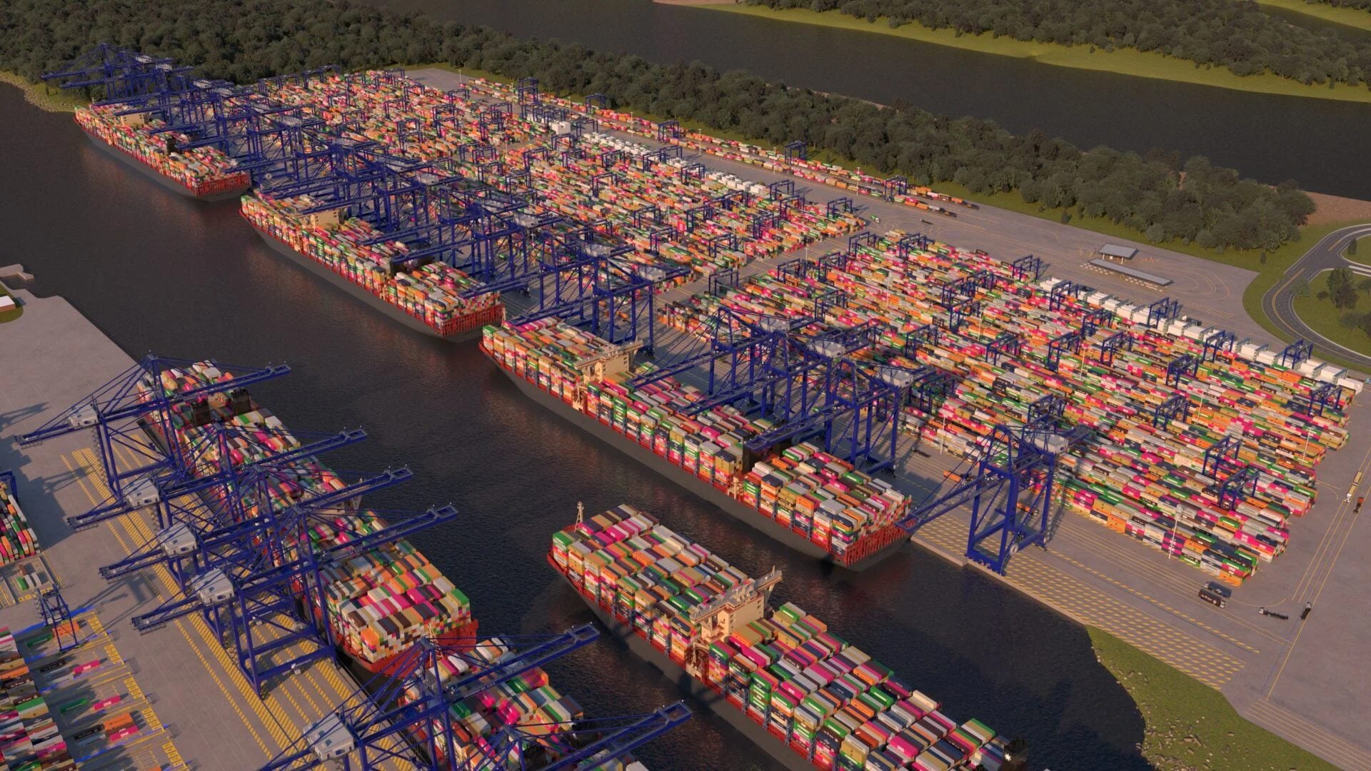 Port of Savannah Wins Approval for $2.3 Billion Container Terminal