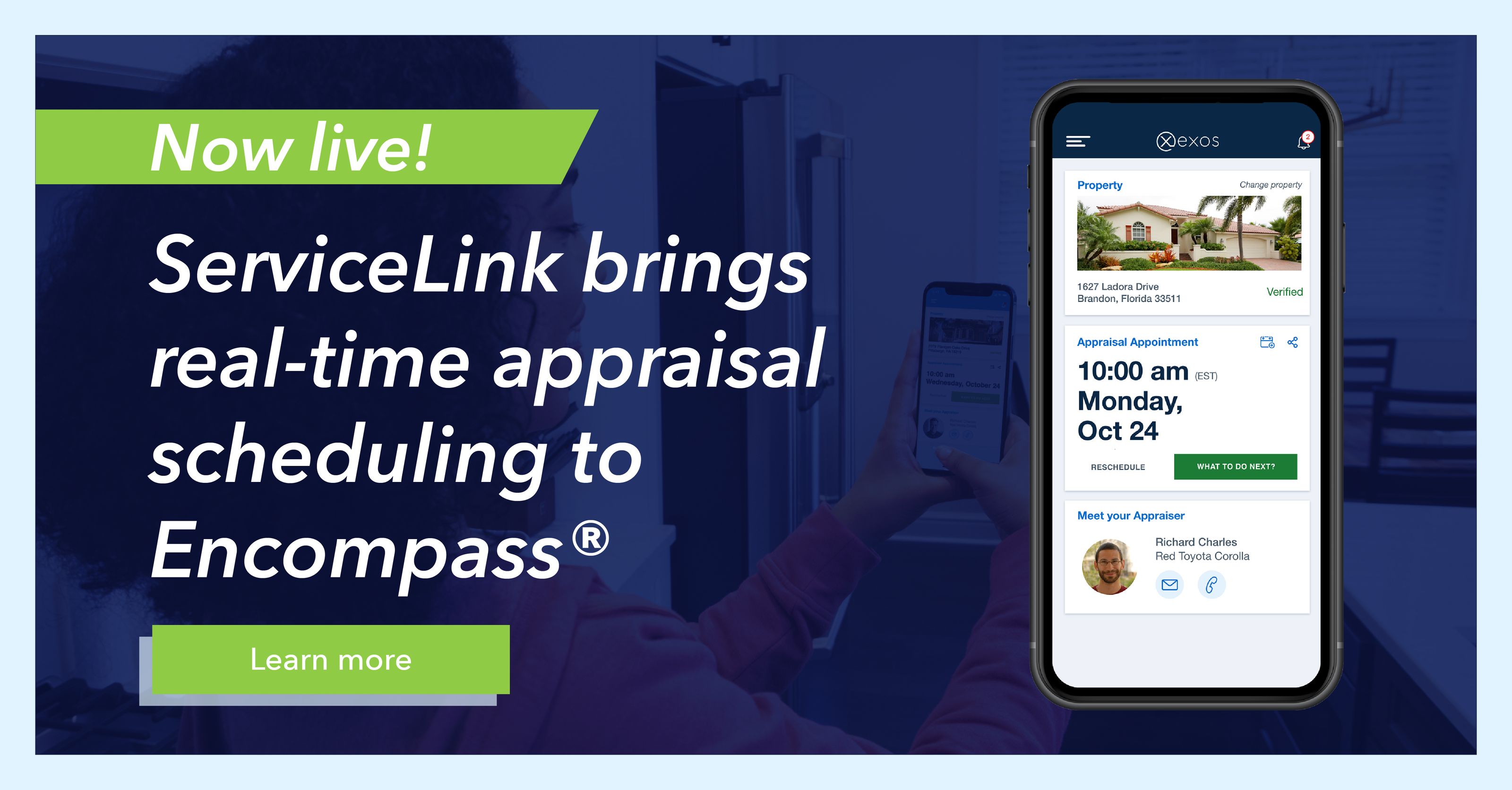 ServiceLink brings real-time appraisal scheduling Encompass