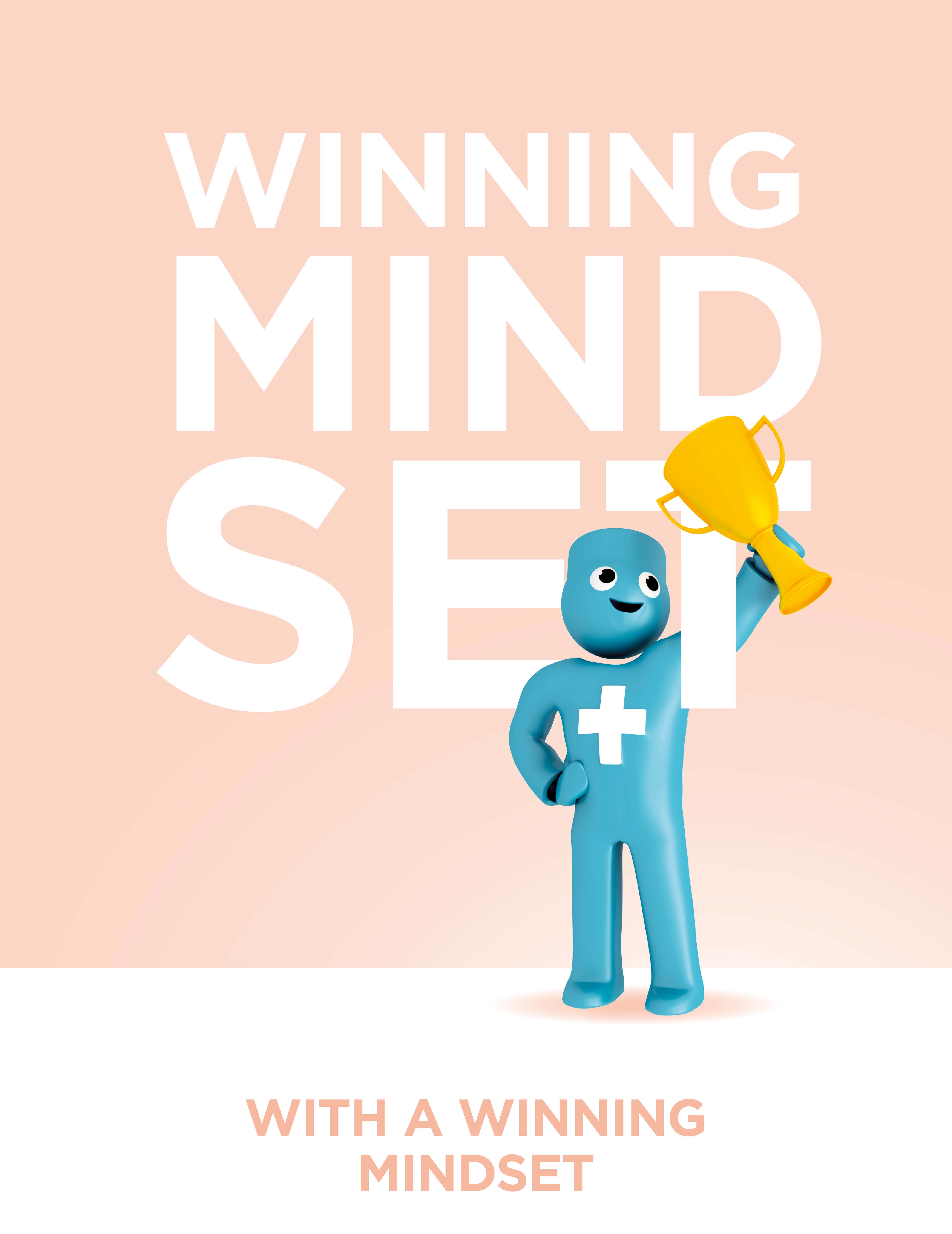 winning mindset pillar poster