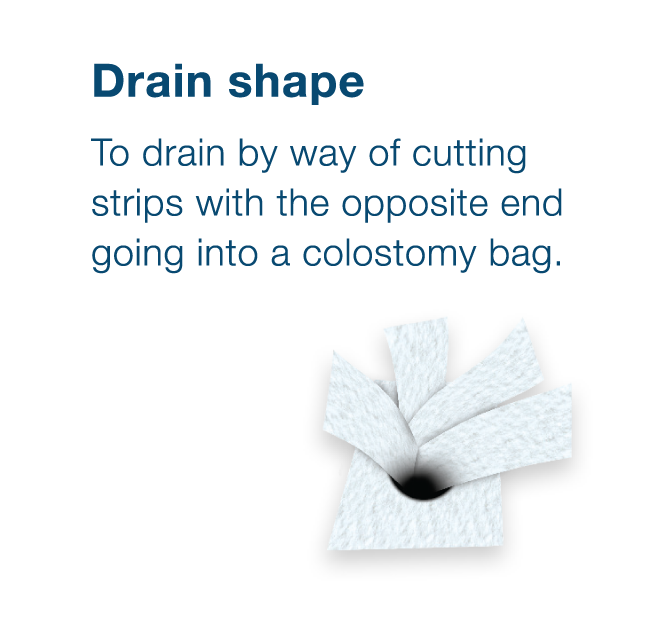 Drain shape Drawtex small strips 