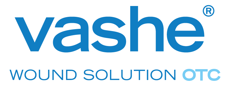 Vashe wound solution OTC logo blue color