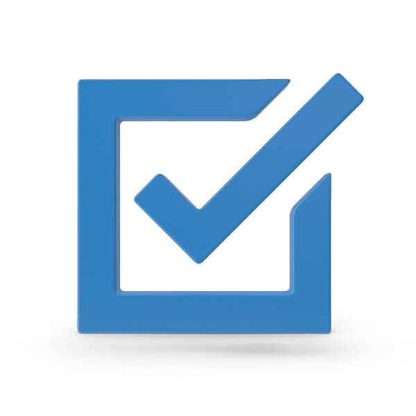 vashe checkmark for safety